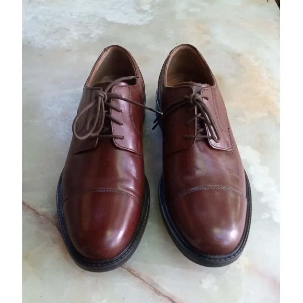 Johnston & Murphy Tabor Calfskin Oxfords Men's size 10M